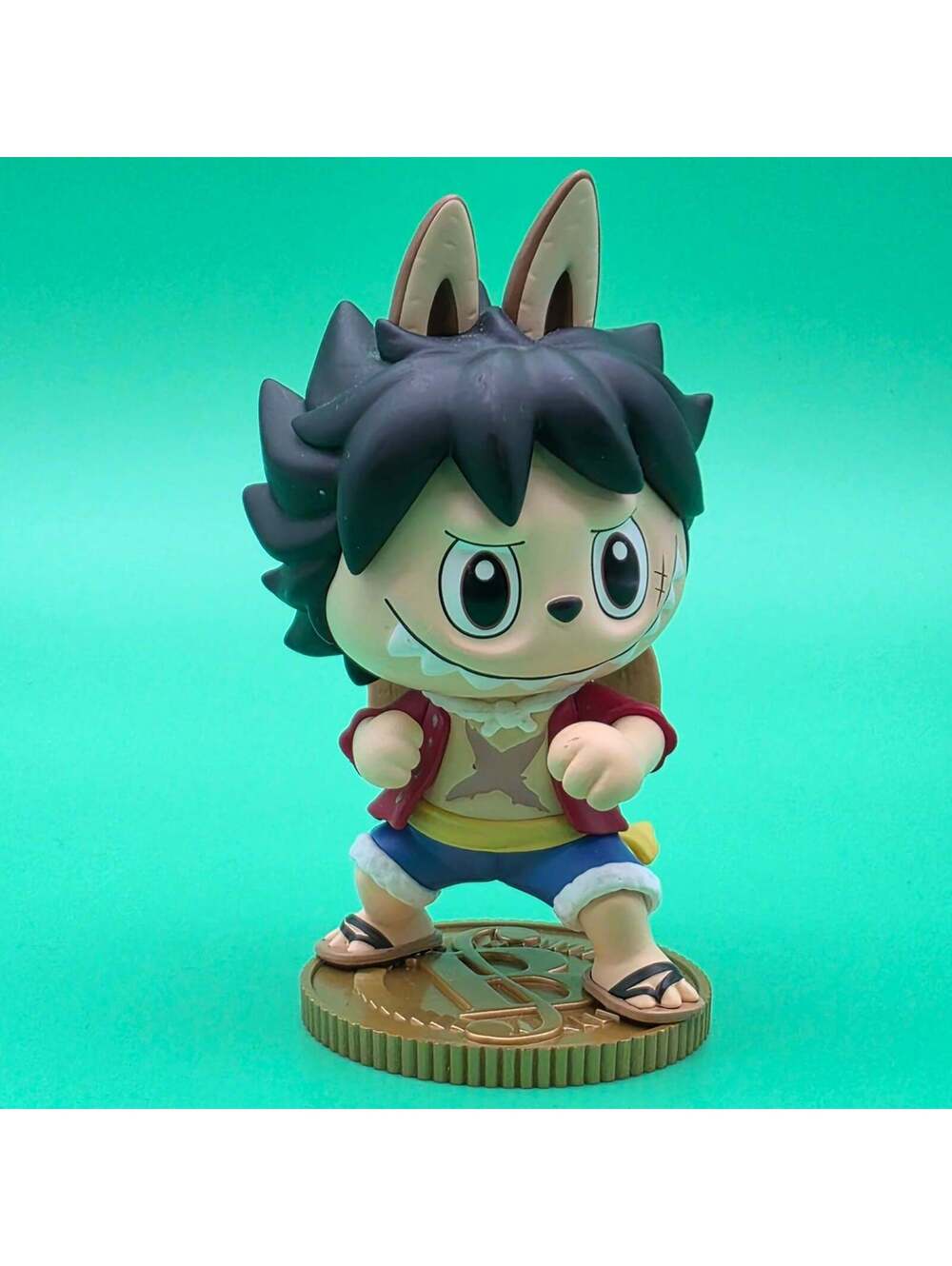 POP MART Labubu The Monsters x One Piece Figure - MONKEY.D.LUFFY